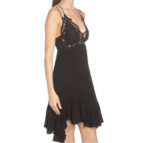 💋 NWT! Free People FP Adella Slip Dress Lace - Picture 9 of 14